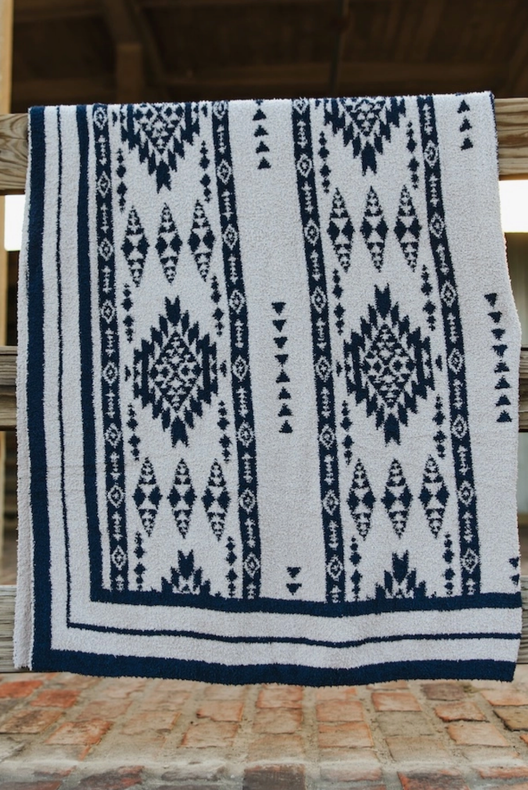 Indigo Trail Western Throw